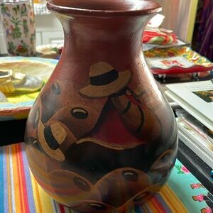 Vase…..Peruvian Pottery.